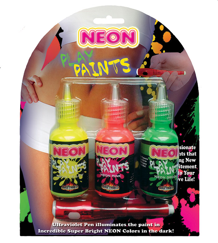 Cheap Bachelorette Party Supplies Neon Play Body Paint